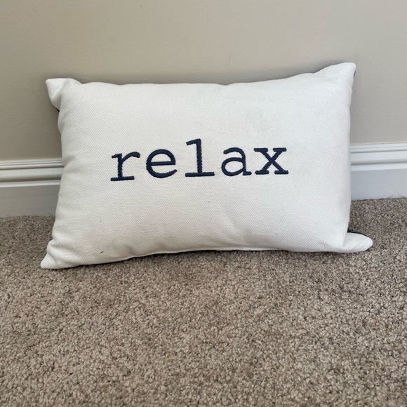 Target Other - RELAX throw pillow